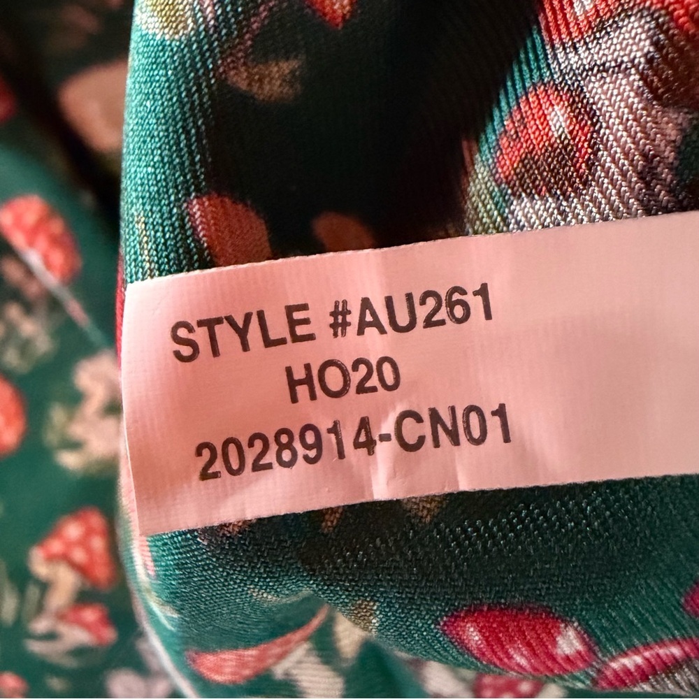 NEW J.Crew Mushroom Floral Silk-Twill Ruffle-Collar Top Size Small 23585 - Picture 11 of 12